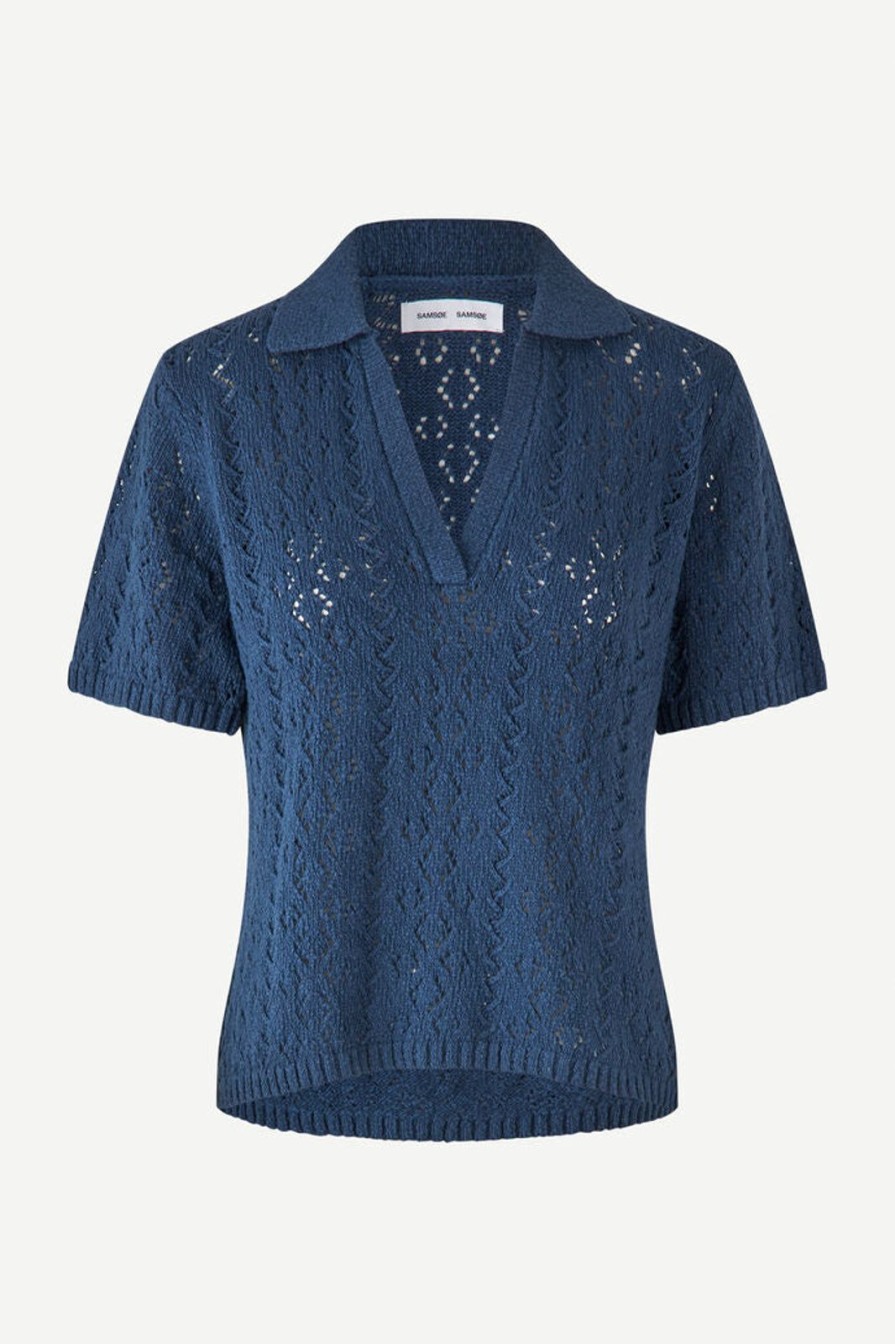 Best Samsoe Samsoe Khloe Polo Pageant Blue