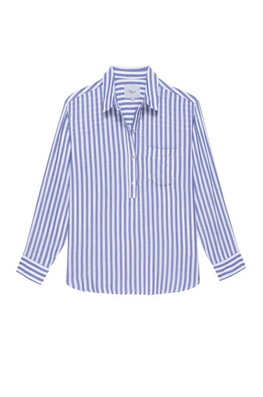 Hot Rails Elle Shirt Blue White Stripe