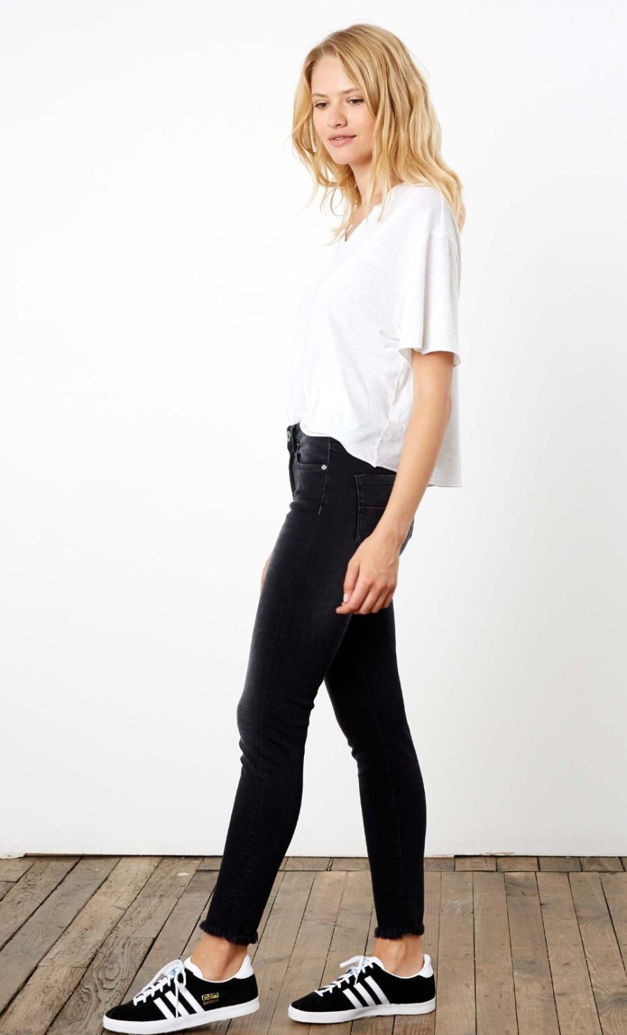 Clearance Denim Studio Katy Jeans Black Denim