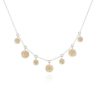 Clearance Anna Beck Mini Disc Charm Necklace Gold And Silver