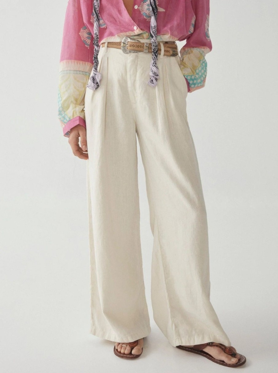 Hot Maison Hotel Marisa Trouser Off White