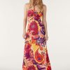 Clearance ba&sh Nour Maxi Dress Ocre