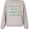 Clearance Tabitha Webb Beach Wine Skinny-Dip Jumper Grey