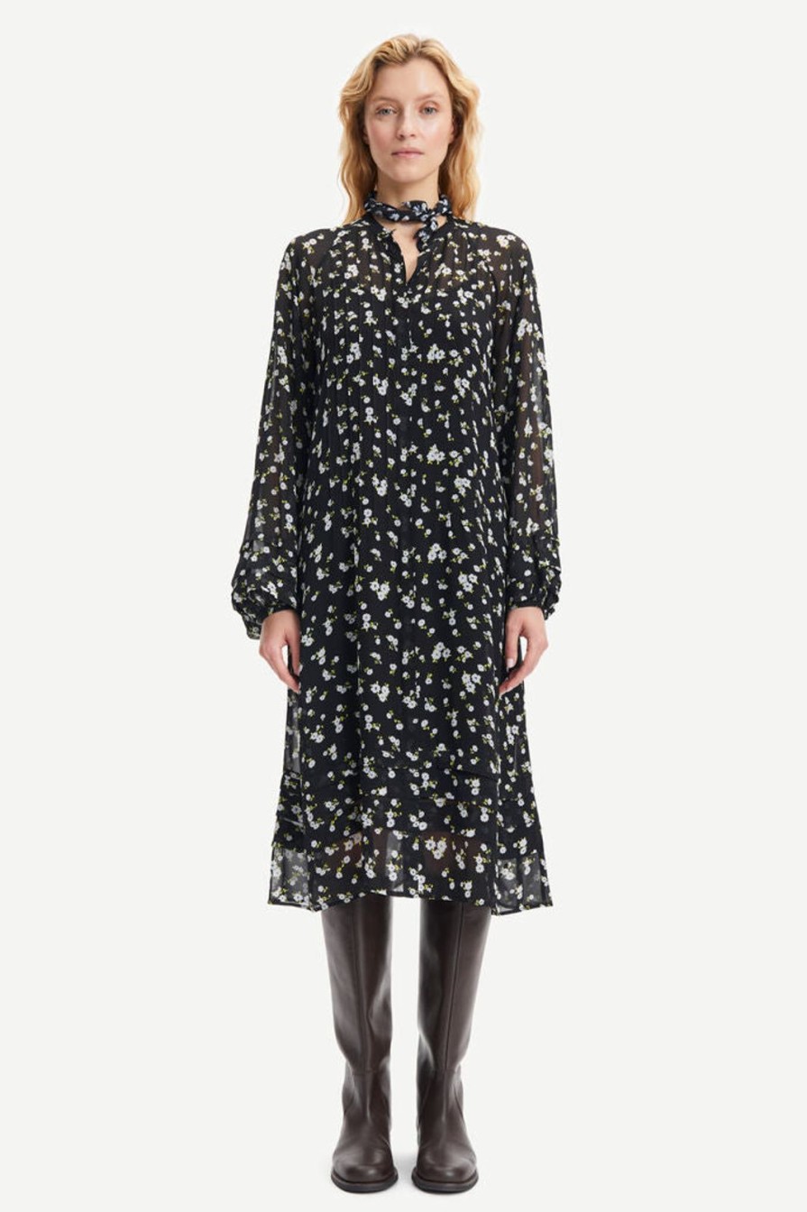 Hot Samsoe Samsoe Elma Shirt Dress Dark Meadow