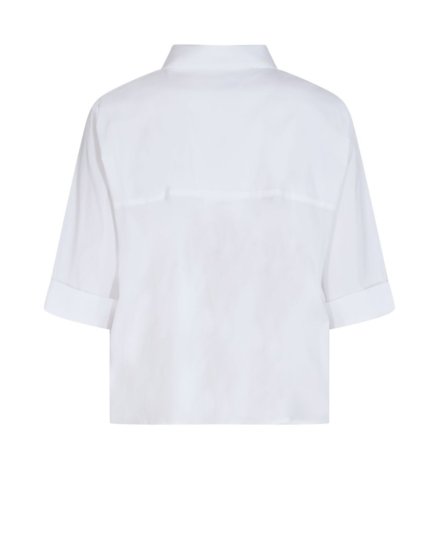 Online Mos Mosh Mmhilde Boxy Shirt White