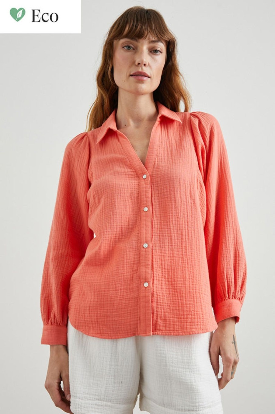 Hot Rails Lo Shirt Papaya