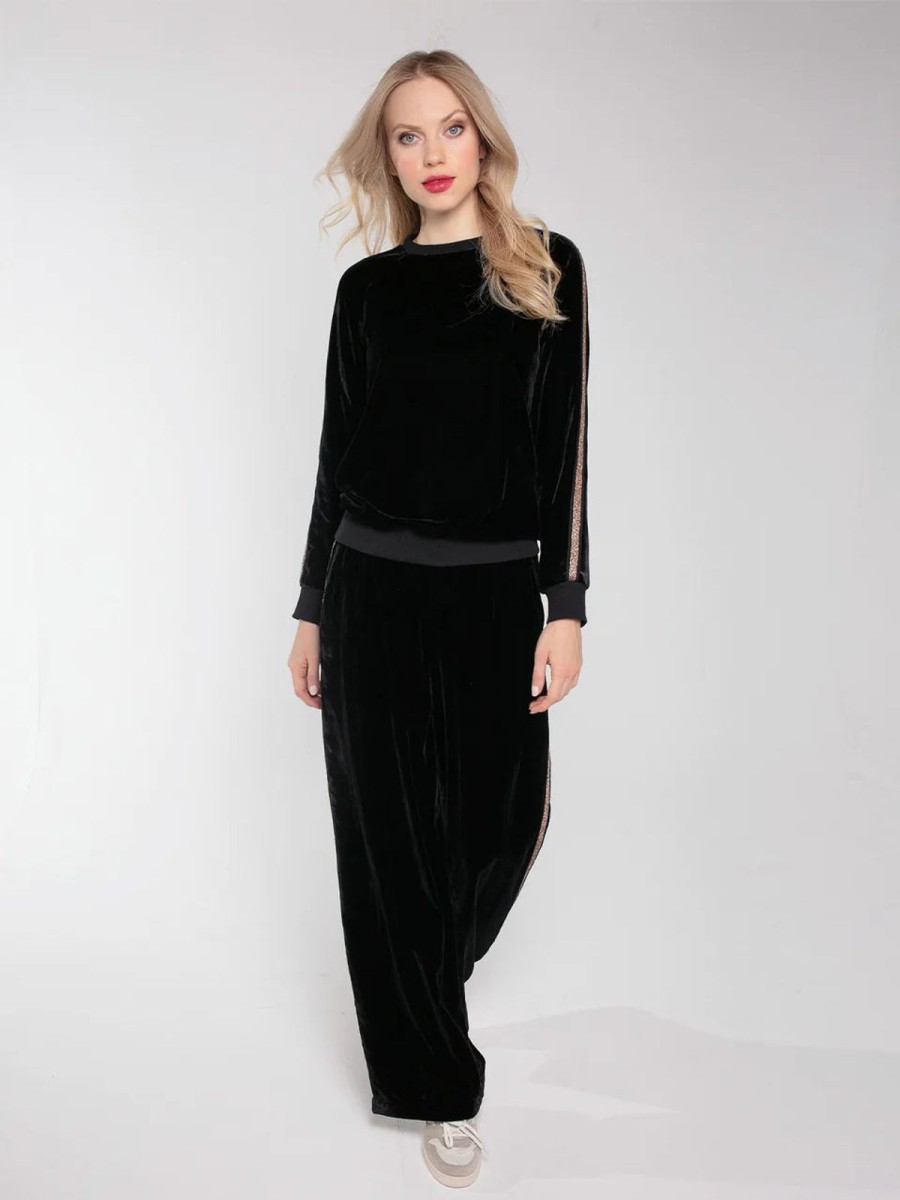 Best Nooki Phoenix Wide Leg Velvet Trousers