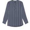 Best Rails Pearl Top Navy Kent Stripe