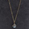 Best Kirstie Le Marque Diamond Claw & Aquamarine Necklace