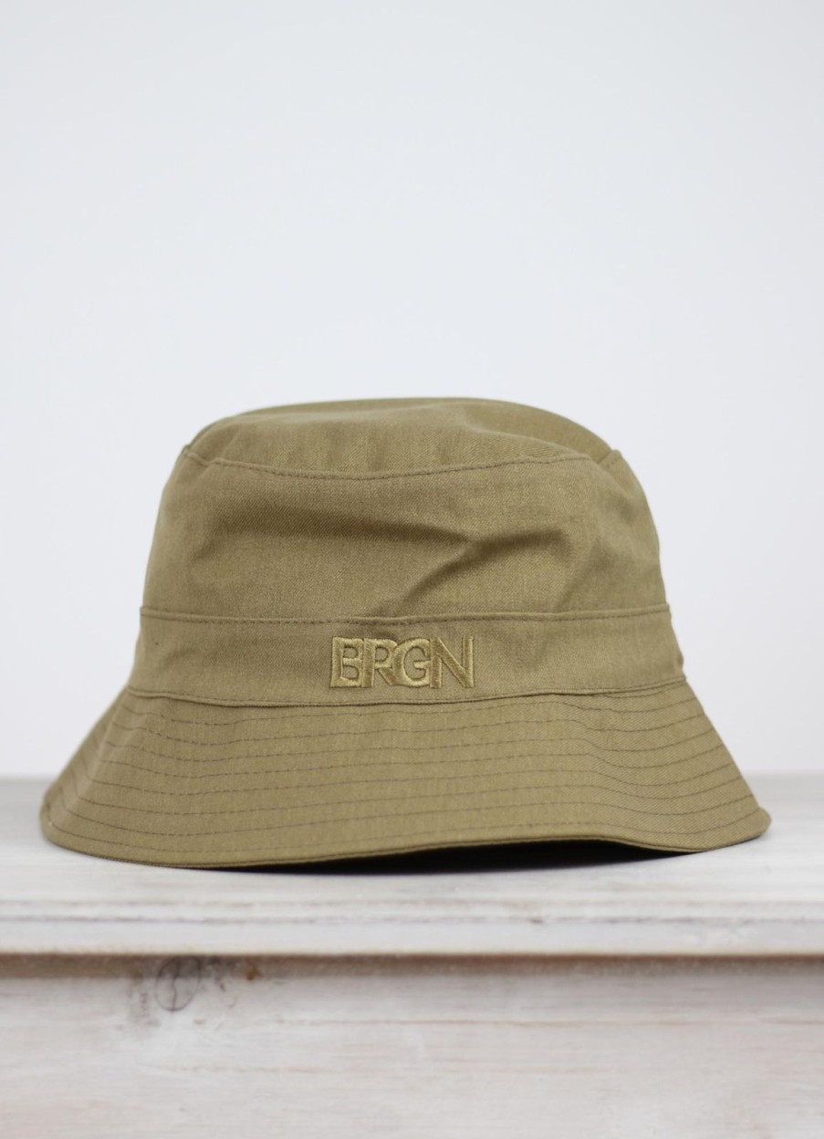 Best BRGN Bucket Hat Lizard Green