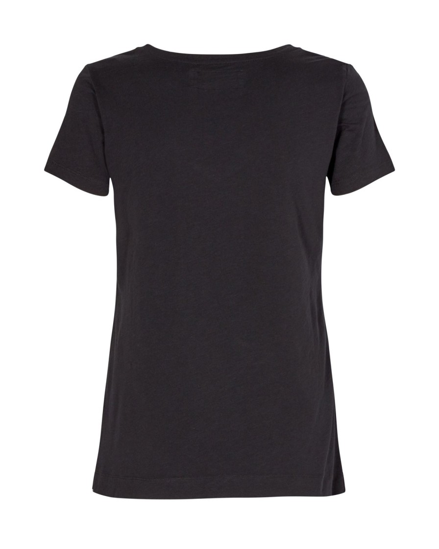 Clearance Mos Mosh Mmarden Organic V-Ss Tee Black