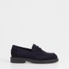 Clearance Vagabond Alex W Suede Loafer Indigo