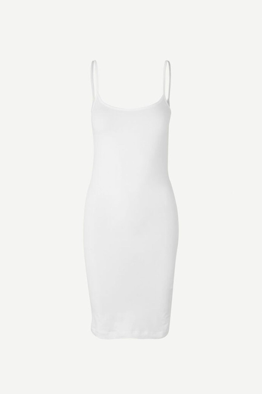 Online Samsoe Samsoe Talla Slip Dress White