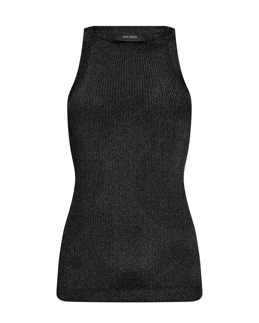 Online Mos Mosh Mmimanja Knit Tank Top Black