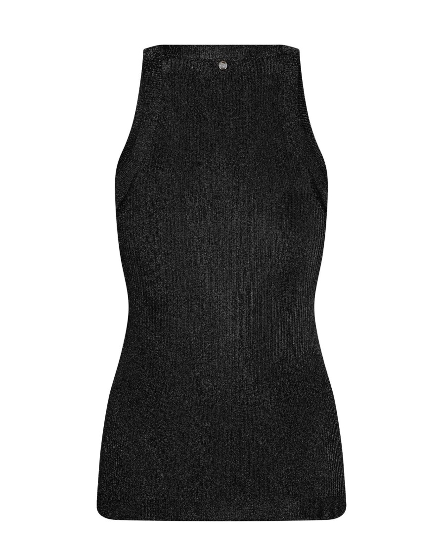 Online Mos Mosh Mmimanja Knit Tank Top Black