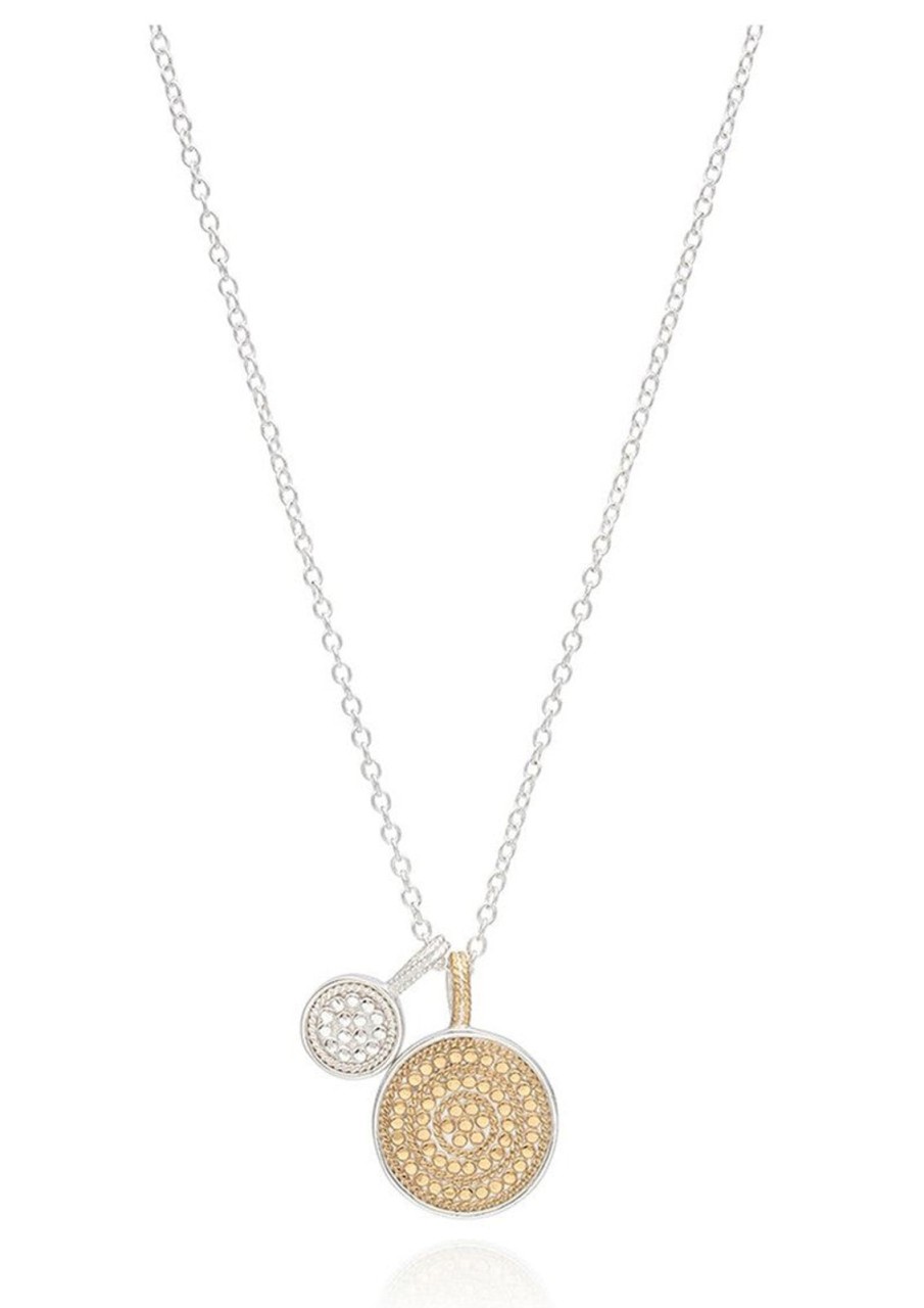 Online Anna Beck Circle Of Life Dual Divided Disk Necklace