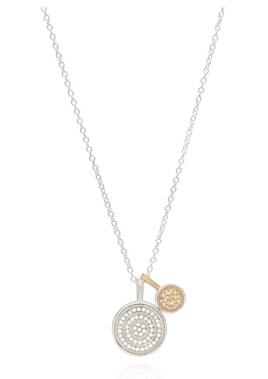 Online Anna Beck Circle Of Life Dual Divided Disk Necklace