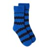 Best Somerville Scarves Slipper Socks Zigzag Blue/Navy