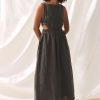 New Sancia Anzola Dress Charcoal