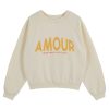 Best Emile & Ida Zamour Amour Sweatshirt Ecru