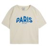 Online Emile & Ida Zaris T-Shirt Paris Ecru/Sapphire