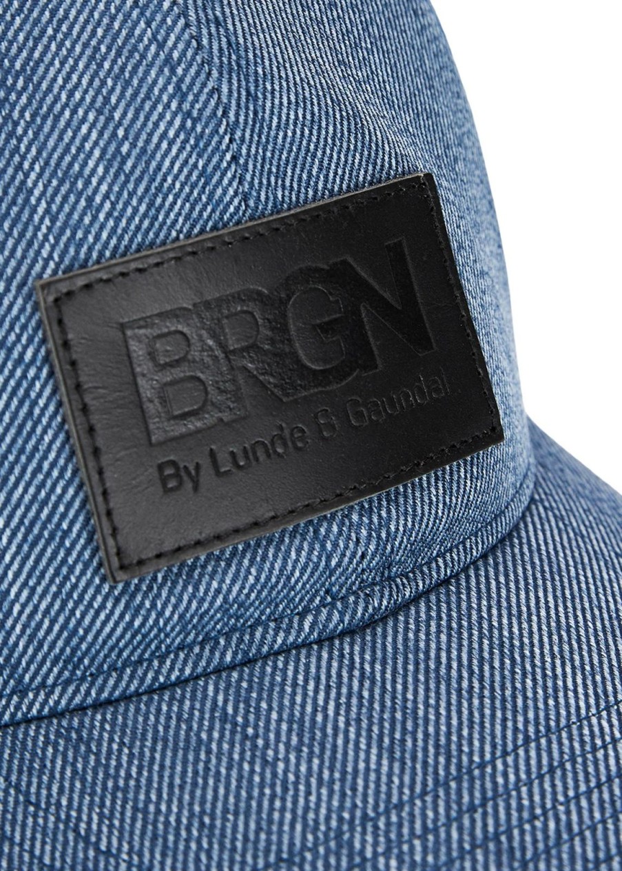 Best BRGN Solregn Denim Blue Cap