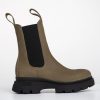 New BRGN Waterproof Chelsea Boot Lizard Green