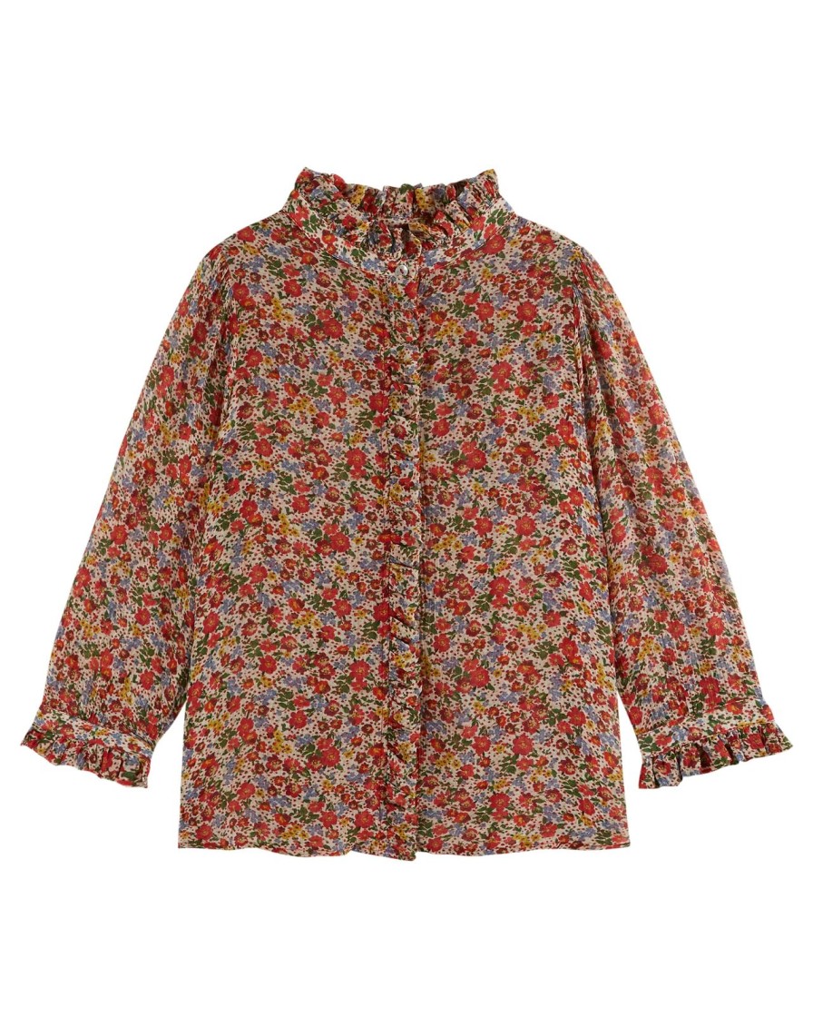 Clearance Emile & Ida Zolina Shirt Wildflowers