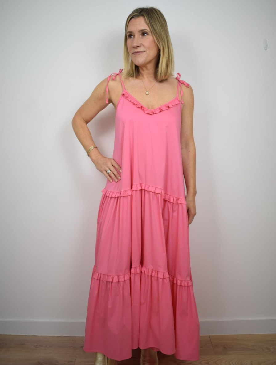 Online Devotion Twins Carolina Dress Pink