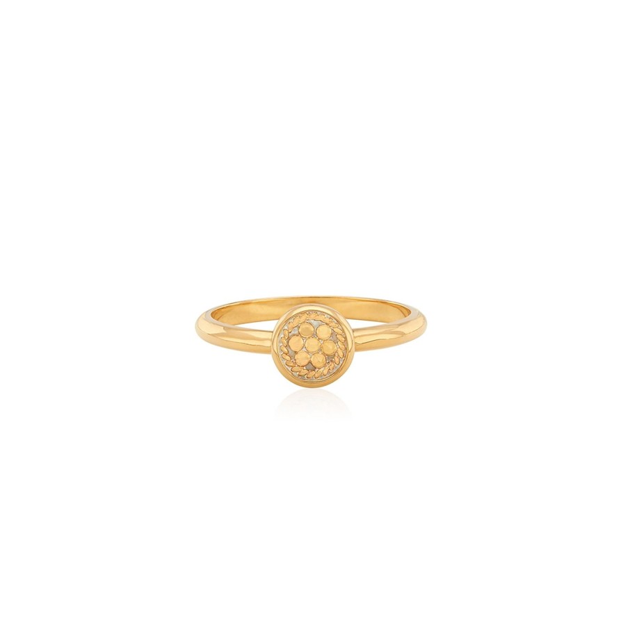 Wholesale Anna Beck Circle Stacking Ring Gold