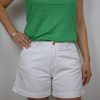 Hot Denim Studio Donna Shorts White