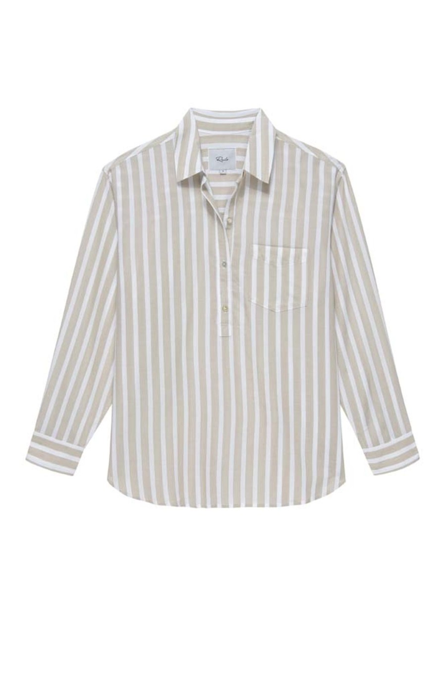 New Rails Elle Shirt Natural Stripe