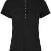 Wholesale Mos Mosh Mmrype Ss Placket Tee Black