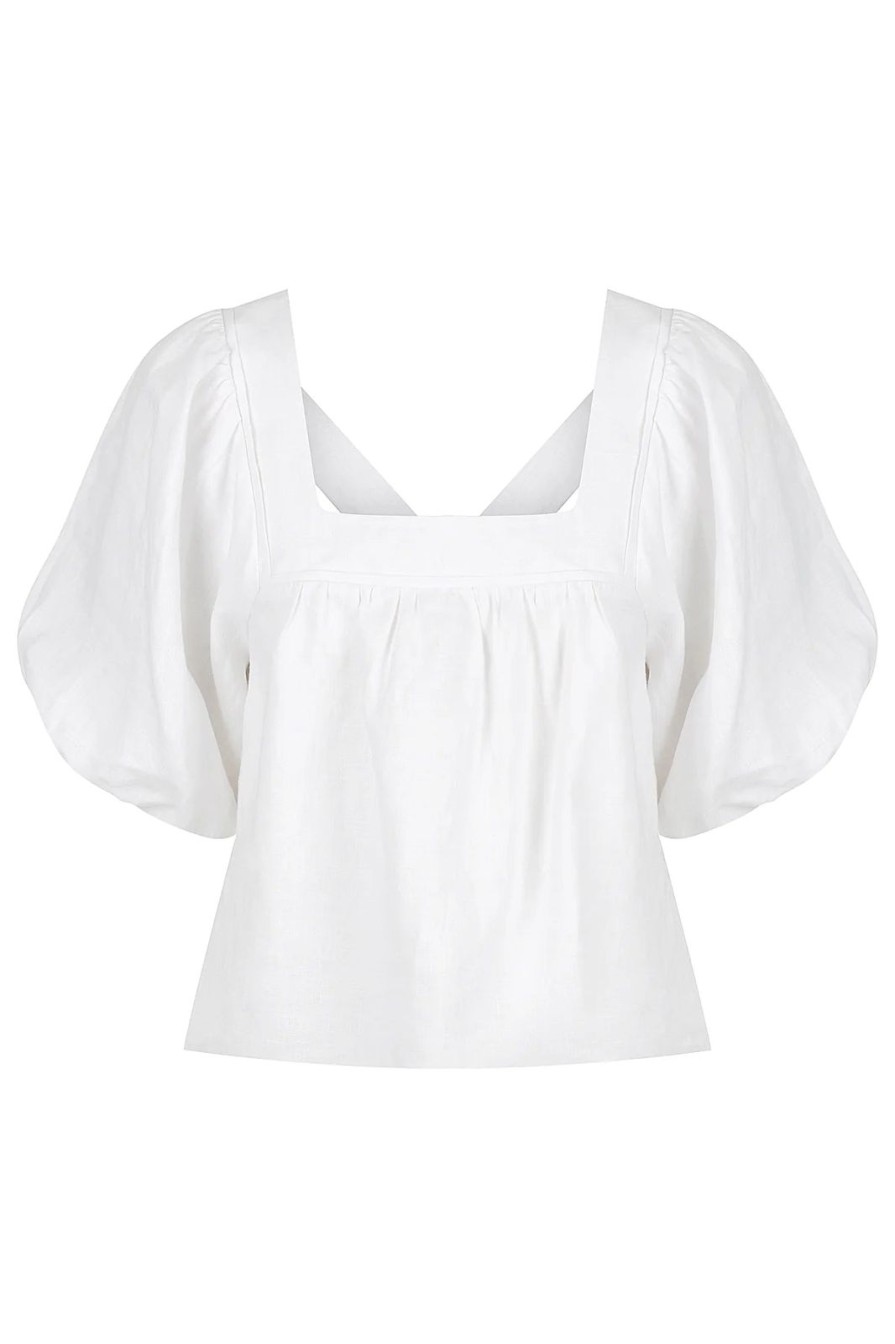 Hot Sancia Greta Top White