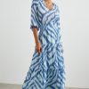 New Rails Caterine Dress Blue Watercolour