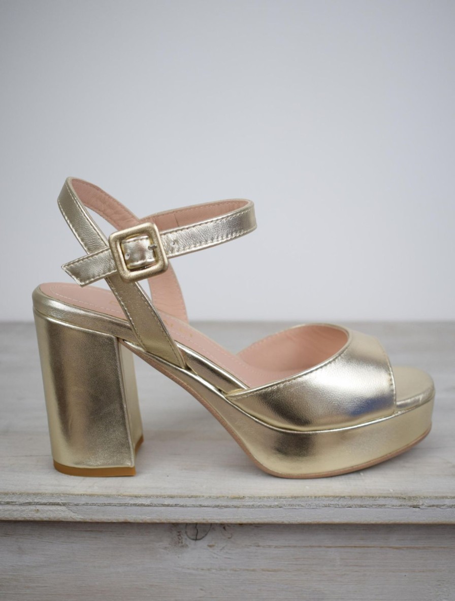 Hot Donna Lei Palma Sandal Gold