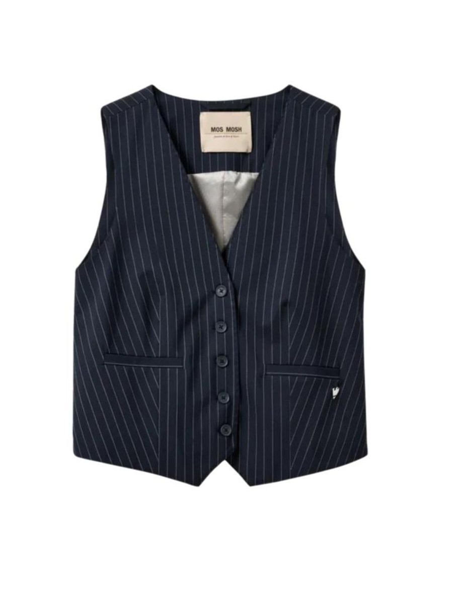 Clearance Mos Mosh Mmtili Roy Vest Salute Navy