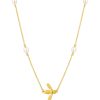 New Claudia Bradby Flying Bee Choker Gold