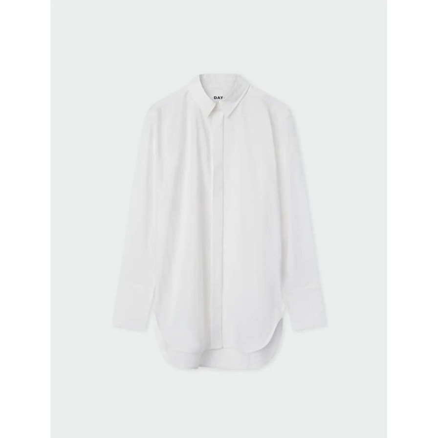 Online Day Birger et Mikkelsen Christiane Cotton Shirt White