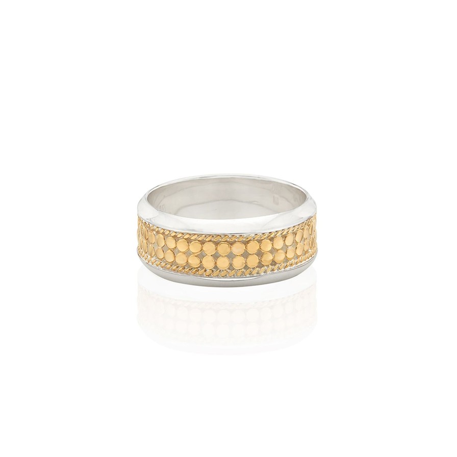 Online Anna Beck Wide Band Stacking Ring Gold/Silver