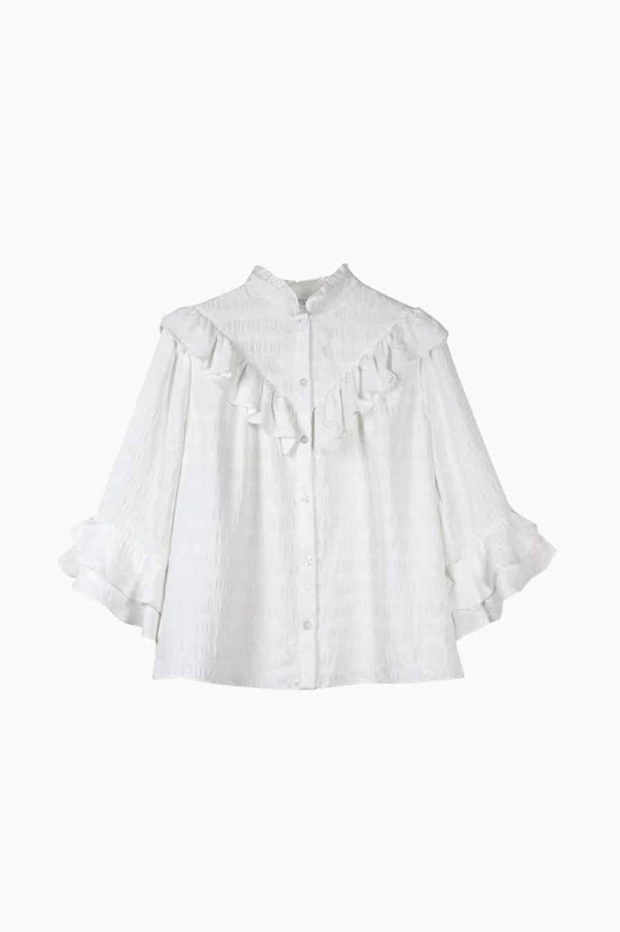 Clearance Mayla Carmella Top White