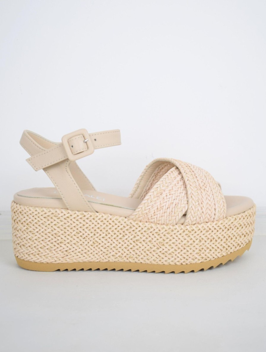 Online Donna Lei Jaipur Raffia Sandal Blush