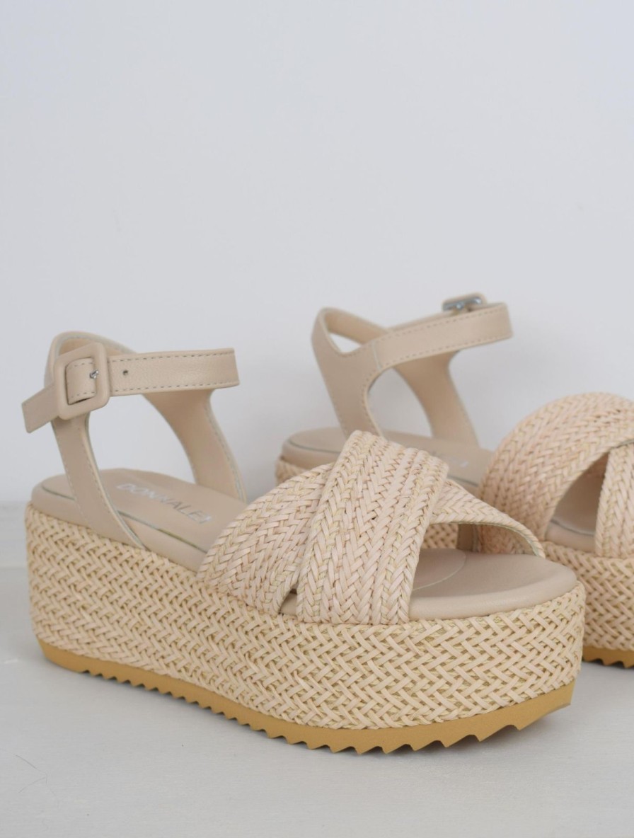 Online Donna Lei Jaipur Raffia Sandal Blush