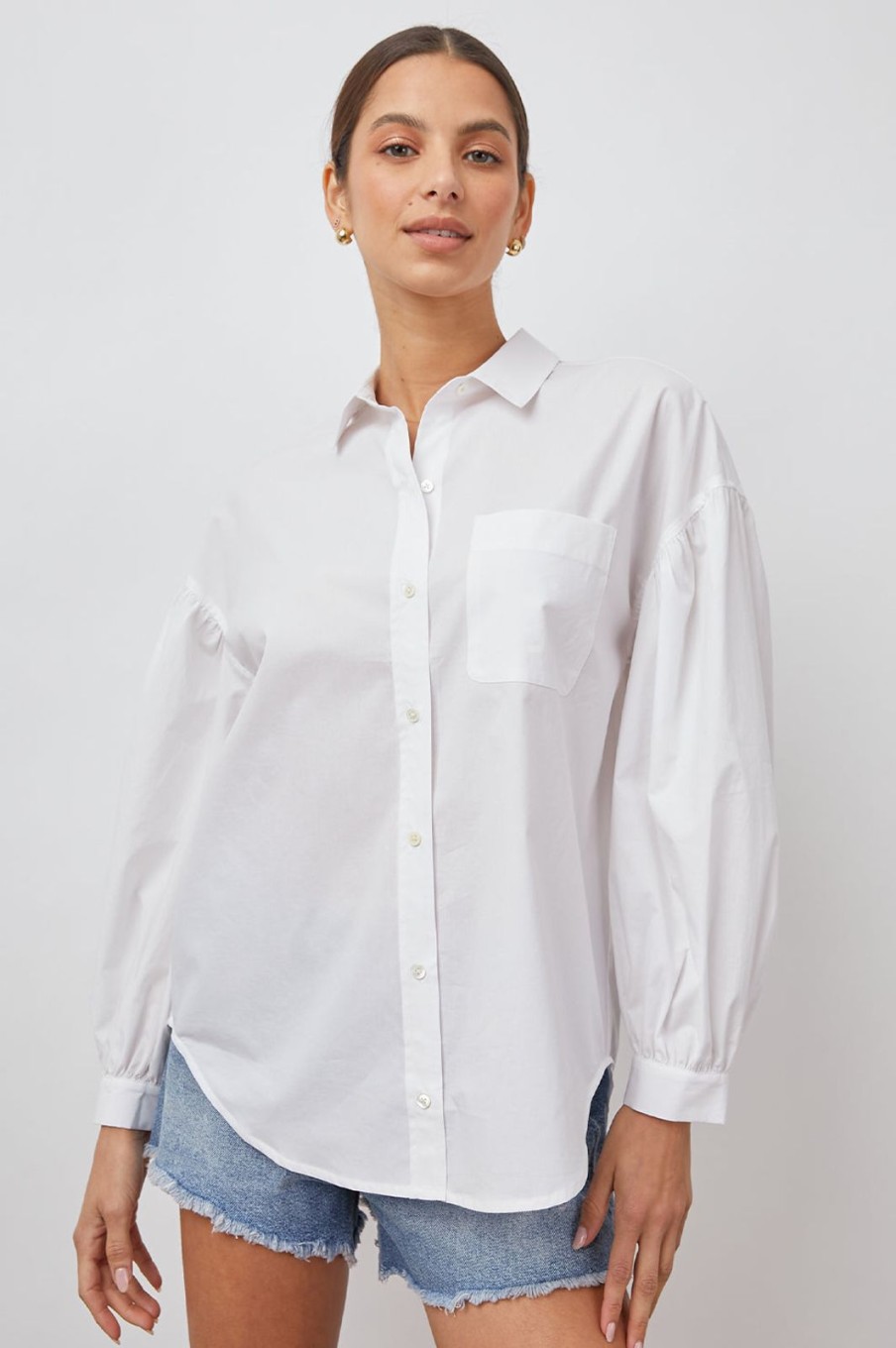 Hot Rails Janae Shirt White