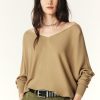 New ba&sh Elsy Jumper Camel