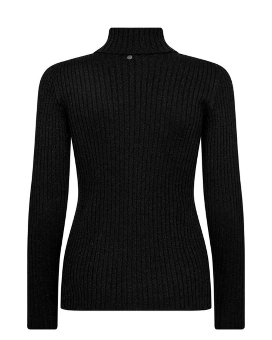 Wholesale Mos Mosh Mmrelena Rib Rollneck Black