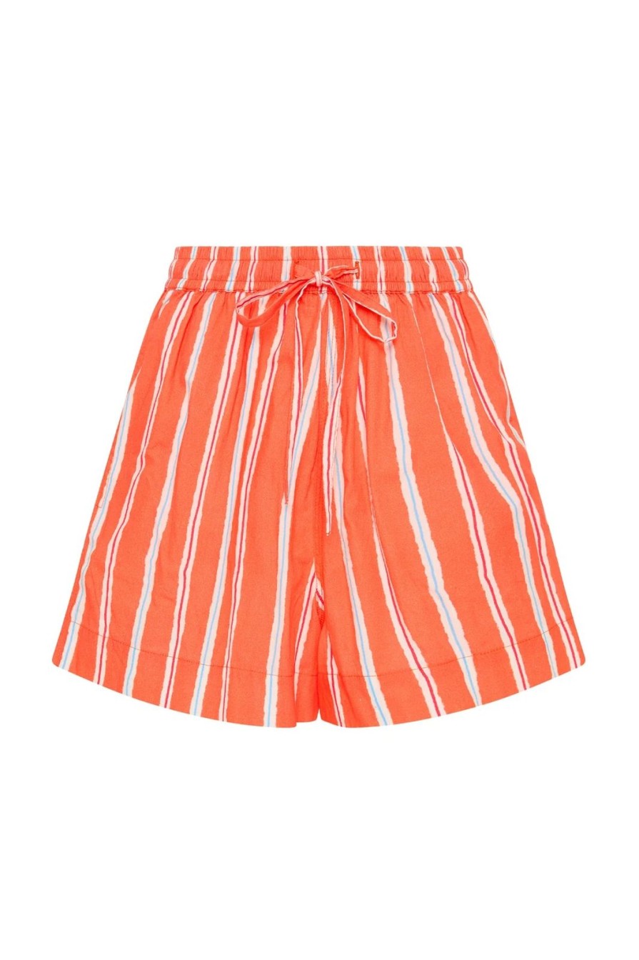 Wholesale Palm Noosa Bounty Shorts Orange Stripe