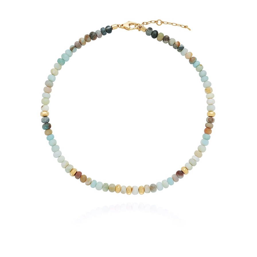 Online Anna Beck Amazonite Beaded Necklace