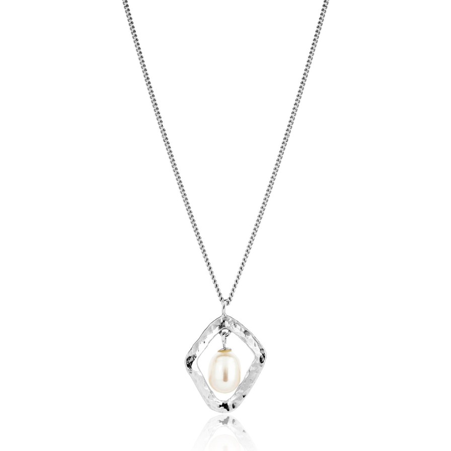 Best Claudia Bradby Thalassa Pearl Pendant Silver