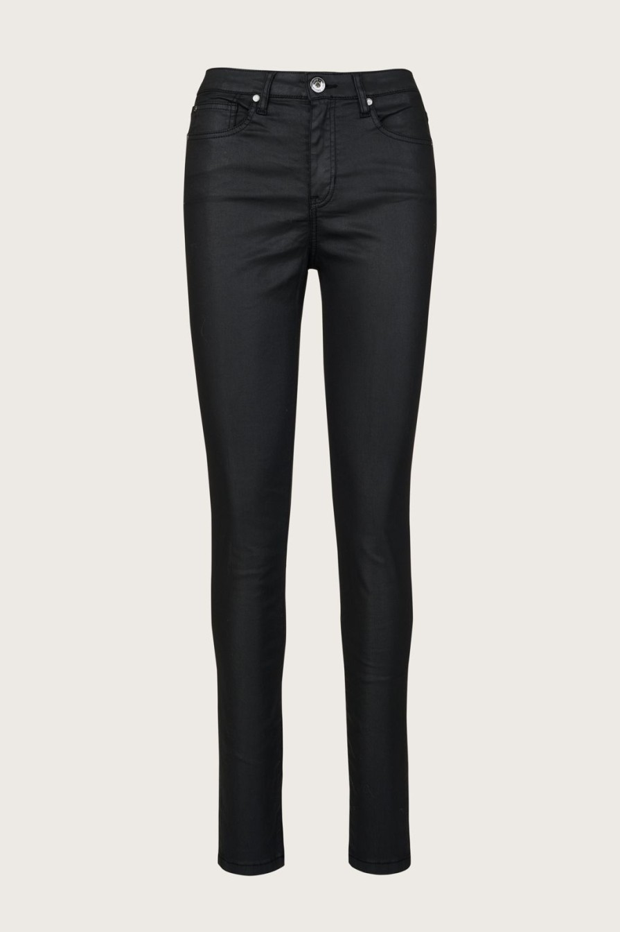 Best Denim Studio Claire Wax Sateen Black